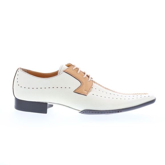 Debut Mens Ostrica White Shoes (NWT) - Picture 1 of 4